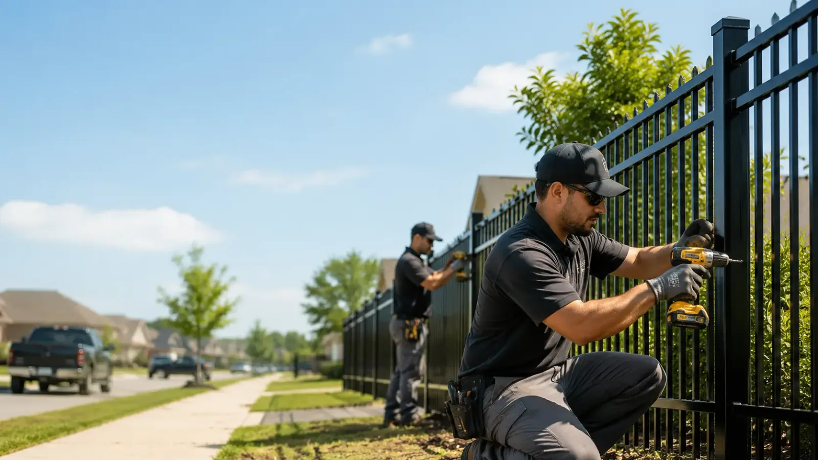 Metal Fence Installation in Adah, PA